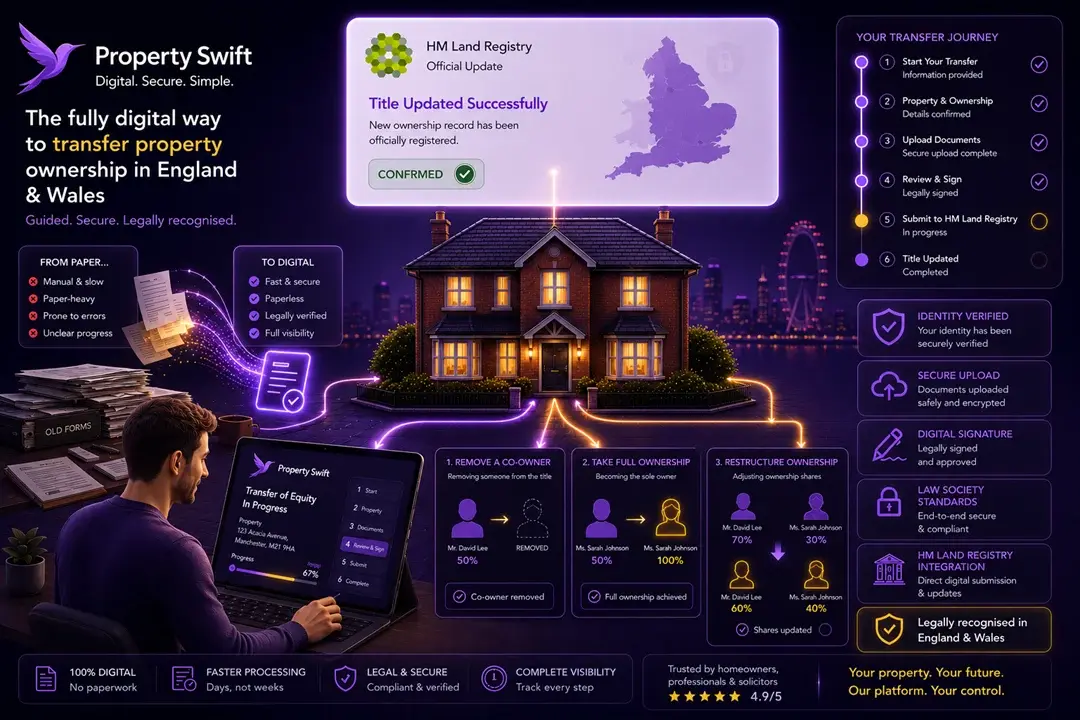 How Property Swift helps in Whole Title and Part of Title