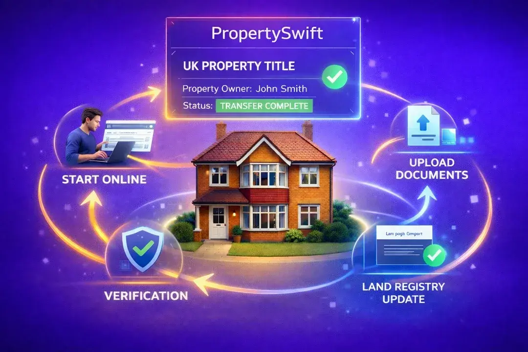 Property ownership transfer process visualised