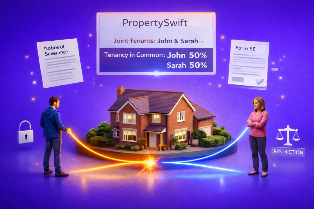 Severing joint tenancy to tenancy in common
